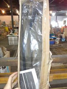 lot 1330 image: 10Cocoa Rectangular Patio Umbrella, Base Not Included- Retail$122.99