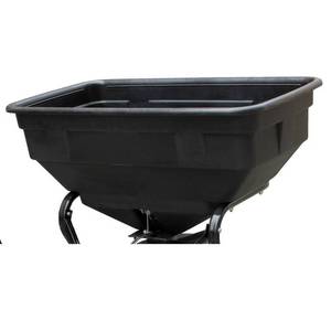 lot 1345 image: Yard Commander YTL-002-179 125 Pound Tow Broadcast Fertilizer Spreader