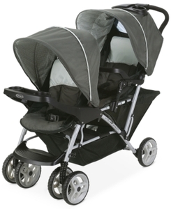lot 1350 image: Graco DuoGlider Click Connect Double Stroller
