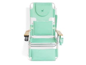 lot 1357 image: Ostrich Deluxe Padded 3 N 1 Outdoor Lounge Folding Reclining Beach Chair