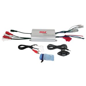 lot 1417 image: Pyle 4 Channel Waterproof MP3 Ipod Marine Power Amplifier