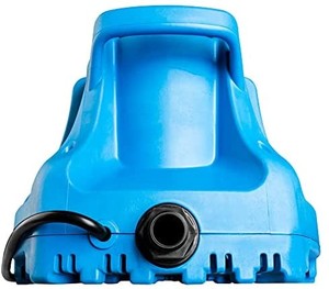 lot 1421 image: Little Giant 577301 APCP-1700 Automatic Swimming Pool Cover Submersible Pump, 13-HP, 115V, Blue