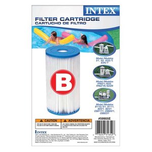 lot 1432 image: Intex Pool Easy Set Type B Replacement Filter Pump Cartridge- 29005E- Qty 1