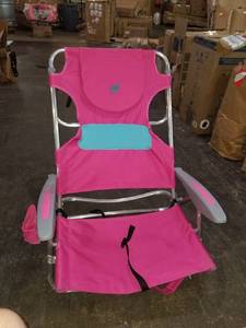 lot 1491 image: Ostrich On Your Back Chair, Pink