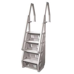 lot 1745 image: Vinyl Works - 24 Inch In-Pool Step Ladder for Above Ground Pools