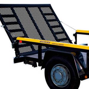 lot 1751 image: Gorilla Lift 2 Sided Tailgate Utility Trailer Gate & Ramp Lift Assist System