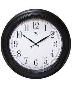 lot 1824 image: Infinity Instruments Round Wall Clock