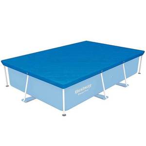 lot 1844 image: Bestway - Rectangular Swimming Pool Cover for Above Ground Pools