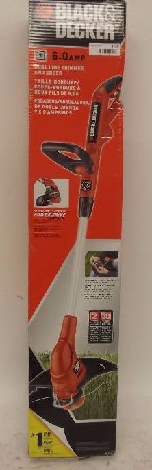 lot 1713 image: Black & Decker Dual Line Trimmer and Edger