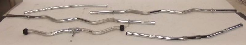 lot 1750 image: Lot of CAP Barbell Solid Curl Bars