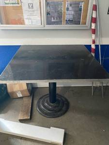 lot 254 image: Four topper Black table