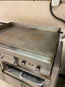 lot 257 image: GE Flat top Griddle