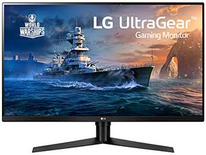 lot 7538 image: LG 32GK650F-B 32 QHD Gaming Monitor with 144Hz Refresh Rate and Radeon FreeSync Technology, Black