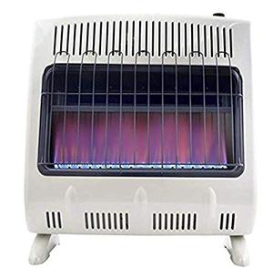 lot 7539 image: Mr. Heater 30,000 BTU Vent Free Blue Flame Natural Gas Heater MHVFB30NGT