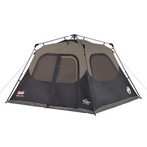 lot 7576 image: Coleman Camping Tent  6 Person Cabin Tent with Instant Setup