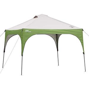lot 7632 image: Coleman Canopy Tent  10 x 10 Sun Shelter with Instant Setup