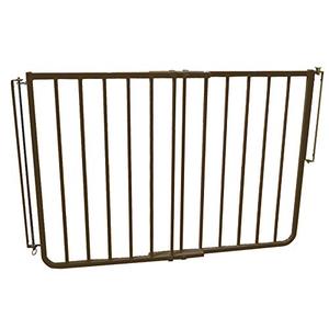 lot 7693 image: Cardinal Gates Outdoor Child Safety Gate, Brown