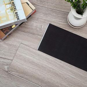 lot 7711 image: Diflart Cantha Oak 23.6 sq.ft Vinyl Plank Flooring Click Locking 48x7 inch Lvt Flooring Waterproof Foam Back Rigid SPC Core Wood Grain Finish