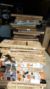 lot 7812 image: Retail over $1500. Resellers Look Bid is X 46 Entire Pallet - Lot of 46 Assorted Baby Gates