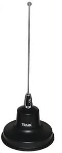 lot 7729 image: Tram 1154 Black VHF Land Mobile and Ham Radio Magnet 58 Wave Pre-Tuned 140-175 MHz Antenna for Motorola Kenwood Icom Vertex Blackbox HYT Hytera Mobile Radios Kit With PL-259 - Appears To Be Missing Pieces