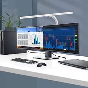 lot 7751 image: Eppiebasic LED Desk Lamp, Architect Clamp Task Table Lamp,Office Desk Lamp Super Bright Extra Wide Area Drafting Work Light,4 Color Modes and 5 Brightness Levels for Workbench, Reading, Monitor,1000Lm