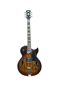lot 7761 image: IYV IJZ-300 TSB Jazz Solid-Body Electric Guitar, Tobacco Sunburst