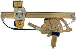 lot 7763 image: Dorman 741-817 Front Driver Side Power Window Regulator and Motor Assembly for Select Pontiac Models , Black