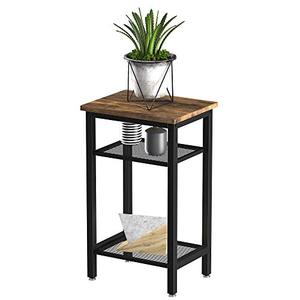 lot 7778 image: YITAHOME End Table Sofa Side Table Small Console Table with Storage Small Entryway Side Table Kitchen Table for Living Room Kitchen
