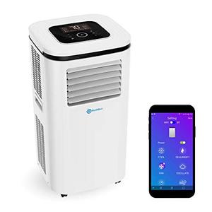 lot 7782 image: Rollibot ROLLICOOL Portable Air Conditioner wApp & Alexa Voice Control  Wi-Fi Enabled Portable AC & Dehumidifier  Quiet Operation, Easy Installation (12,000 BTU, White)