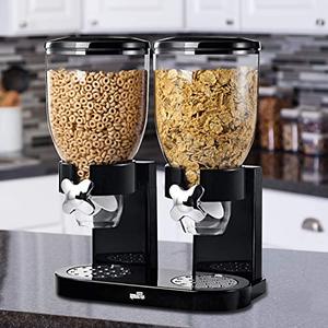 lot 7790 image: Zevro GAT200 Indispensable Dry Food Dispenser, Dual Control, BlackChrome