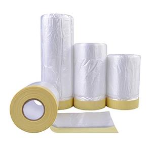 lot 7792 image: MyLifeUNIT Tape and Drape, Assorted Masking Paper for Automotive Painting Covering (66-Feet, 3 Sizes)