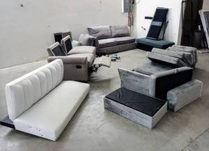 lot 8118 image: Large Lot of Miscellaneous & Incomplete Furniture Pieces