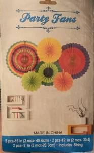 lot 2217 image: Party Fans