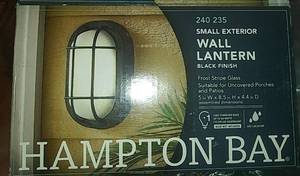 lot 2237 image: Hampton Bay Small Exterior Wall Lantern