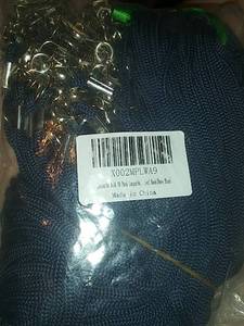 lot 2267 image: Bulk Pack of 50 Lanyards