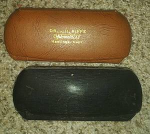 lot 2287 image: Vintage Eyeglass Cases