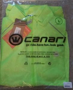lot 20008 image: Canari Mens Yellow 3 Season Cycling Jacket Size L