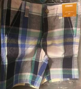 lot 20032 image: Gymboree Kids Plaid Shorts Size 4T