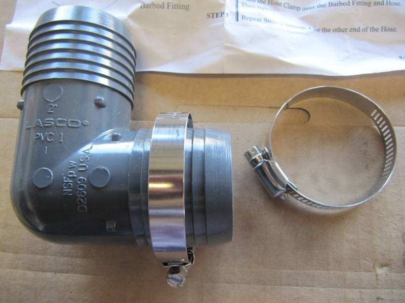 lot 1041 image: TLS 675  TLS 676 High Flow Leak Detector Elbow