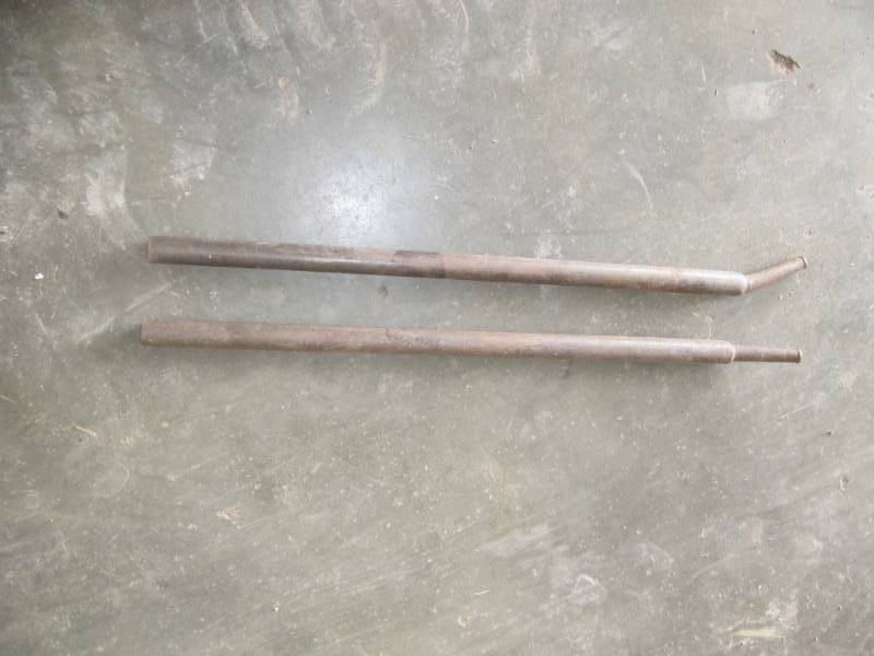 lot 1164 image: 2 Load Strap Ratchet bars  34 for tightening Straps on loads