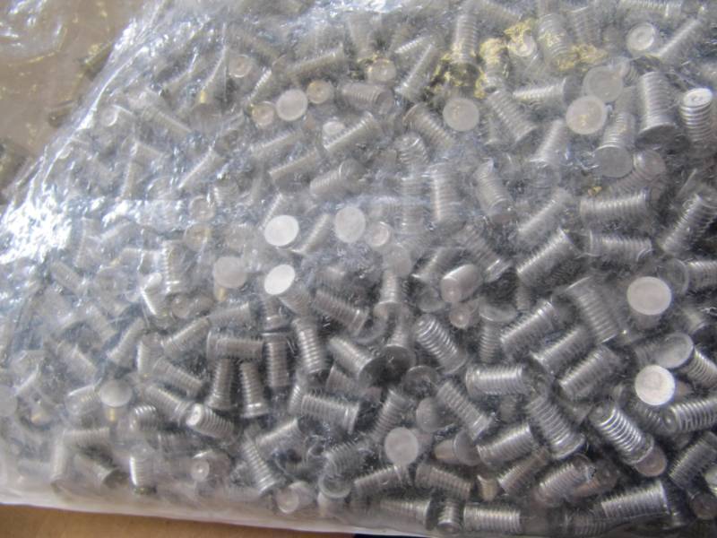 lot 1655 image: NEW APX. 1000 PCS M-8 X 12  L Flathead Specialty SCREWS STUDS