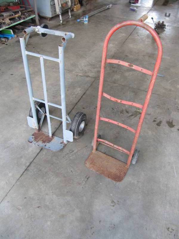 lot 6067 image: 2 MOVING DOLLIES