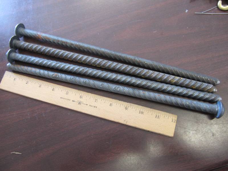 lot 6119 image: 4  NEW 14L X 12 DIAMETER REBAR SPIKE