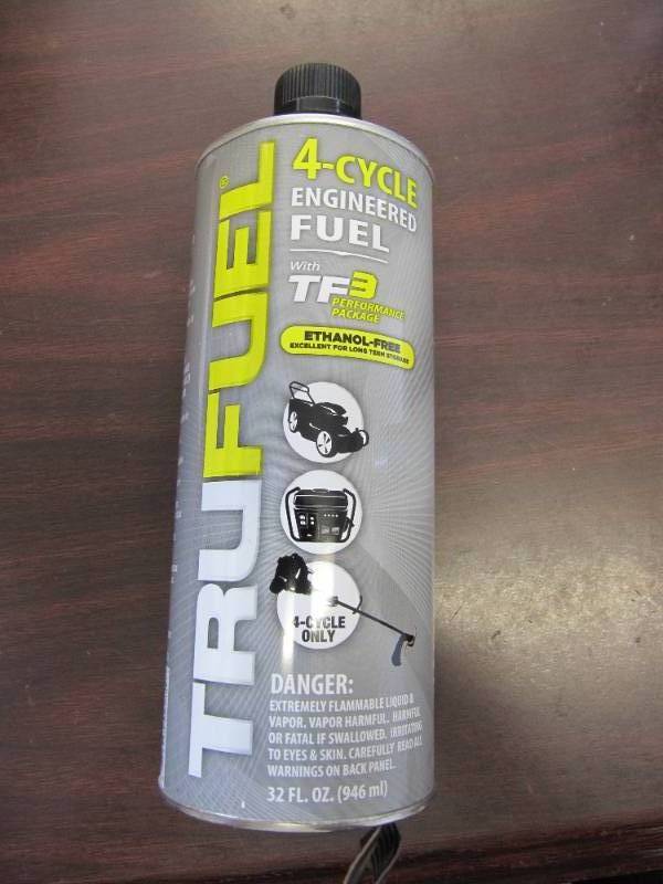lot 6125 image: NEW TRUFUEL  4 CYCLE ENGINEERED FUEL  32 OZ.