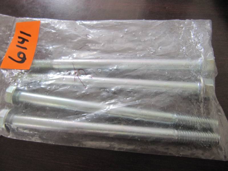 lot 6141 image: 4 CT.  NEW HEX HEAD BOLT  38 X 6