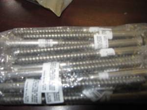 lot 1913 image: NEW HILLMAN 10 PCS. 316SS HEX LAG SCREWS 12 X 8