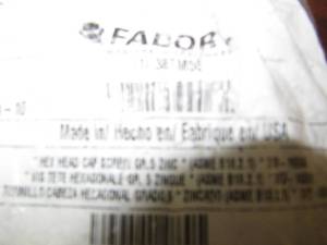 lot 1915 image: 10 PCS. HEX HEAD CAP SCREWS 38-16 X 4