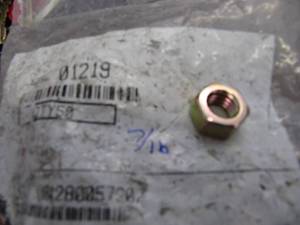 lot 1942 image: 50 NEW  716 HEX NUT