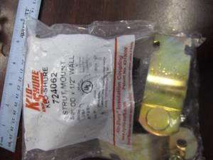 lot 1956 image: NEW STRUT MOUNT  58 OD X 12 WALL