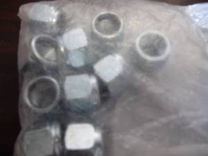 lot 1964 image: 10   NEW   34 NYLON INSERT GRADE 5 ZINC LOCKNUT